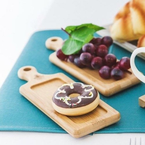 Bamboo Tray 8" inch X 2.75" inch | For Appetizers / Barbecue - Image 5