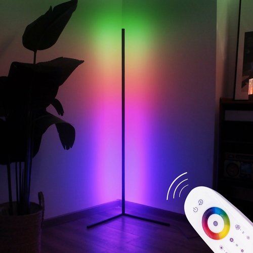 RGB LED Corner Floor Lamps - Image 5
