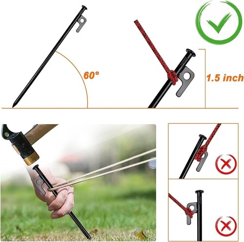 8-Foot SPF 50 Canopy Umbrella For Camping And Beach Use - Image 7