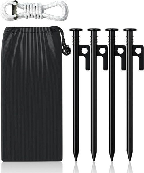 8-Foot SPF 50 Canopy Umbrella For Camping And Beach Use - Image 5