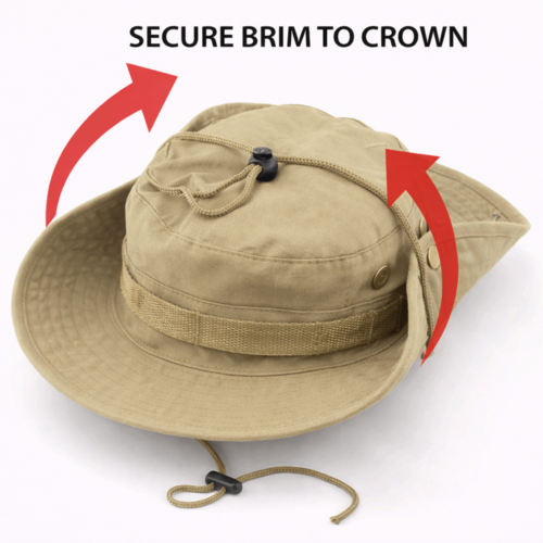 XGear Tactical Wide Brim Boonie Bucket Hat - Image 15