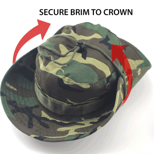 XGear Tactical Wide Brim Boonie Bucket Hat - Image 7