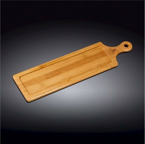 Bamboo Tray 15.5" inch X 4.5" inch | For Appetizers / Barbecue / - Image 2