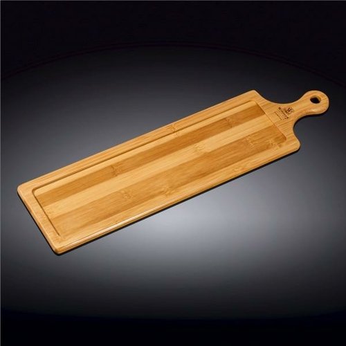 Bamboo Tray 18" inch X 4.75" inch | For Appetizers / Barbecue / Burger - Image 7