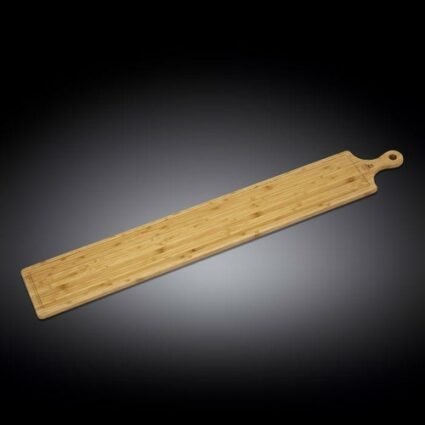 Bamboo Charcuterie Board With Handle 39.4″ inch X 5.9″ inch | 100 X 15