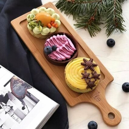 Bamboo Tray 15.5″ inch X 4.5″ inch | For Appetizers / Barbecue /