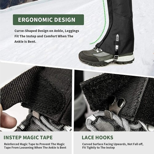 1000D Waterproof Leg Gaiters - Image 6
