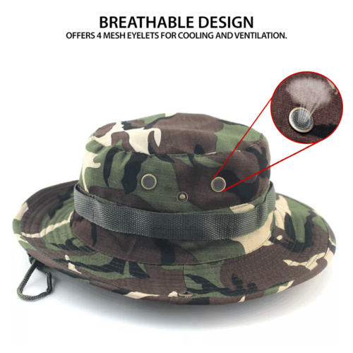 XGear Tactical Wide Brim Boonie Bucket Hat - Image 8