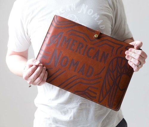 Leather Laptop Sleeve - Image 9