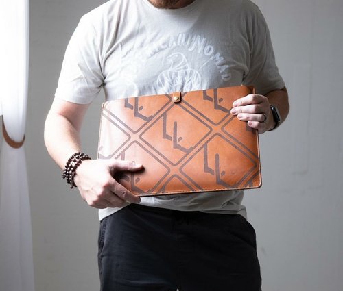Leather Laptop Sleeve - Image 4