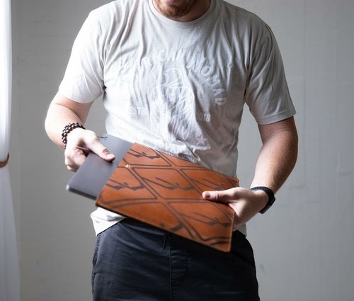Leather Laptop Sleeve - Image 5