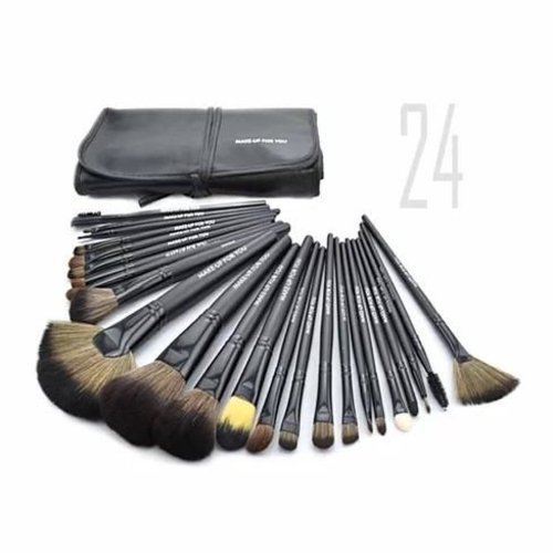 24 Piece High Quality Makeup Brush Set - Image 2