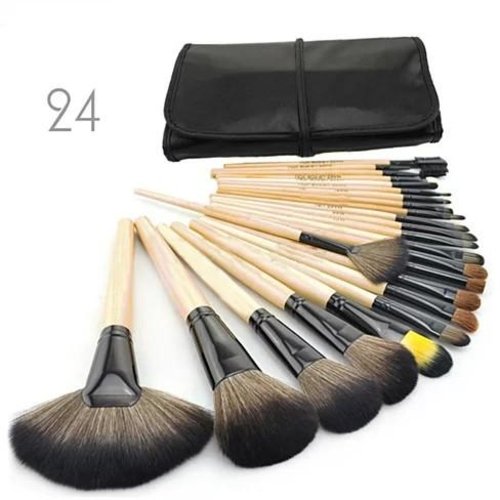 24 Piece High Quality Makeup Brush Set - Image 3