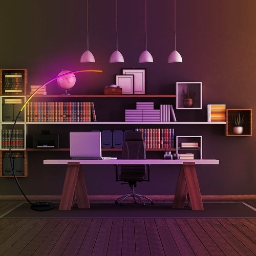 RGB Modern Curve Lamp - Image 2