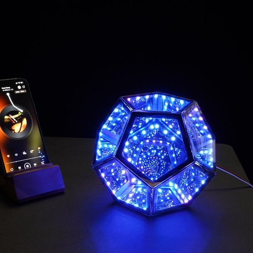 Infinity Dodecahedron Magic Table Lamp - Image 5
