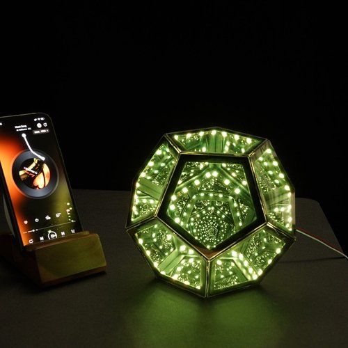 Infinity Dodecahedron Magic Table Lamp - Image 4