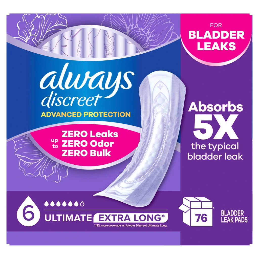 Discreet Advanced Protection Incontinence Pads