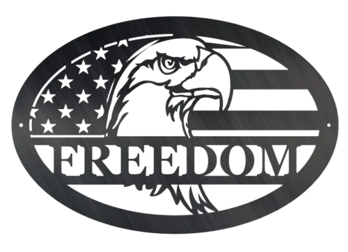 Freedom Eagle - Metal Wall Art - Image 2