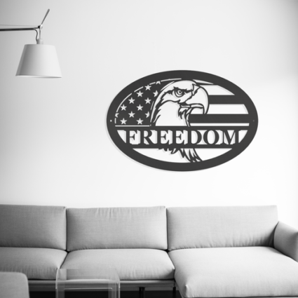 Freedom Eagle – Metal Wall Art