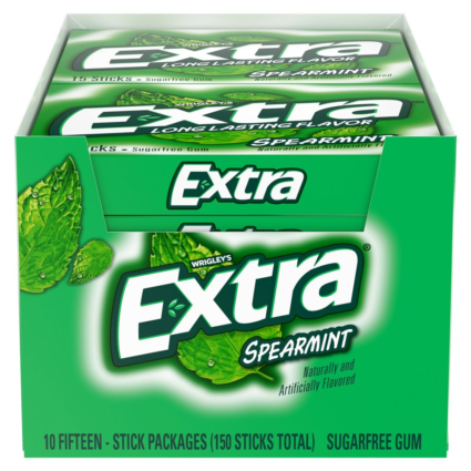 Extra Sugar Free Chewing Gum,