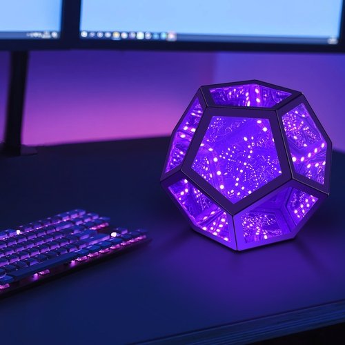 Infinity Dodecahedron Magic Table Lamp - Image 6