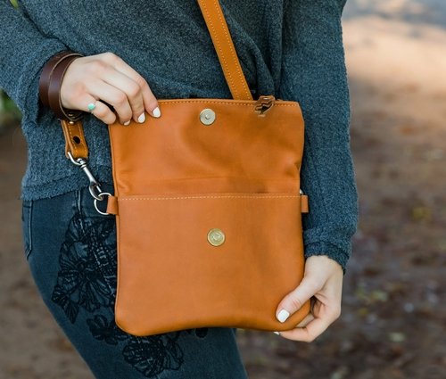 Foldover Crossbody Purse - Image 5