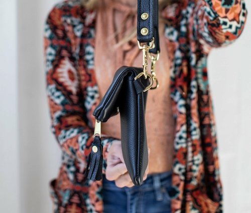 Foldover Crossbody Purse - Image 4