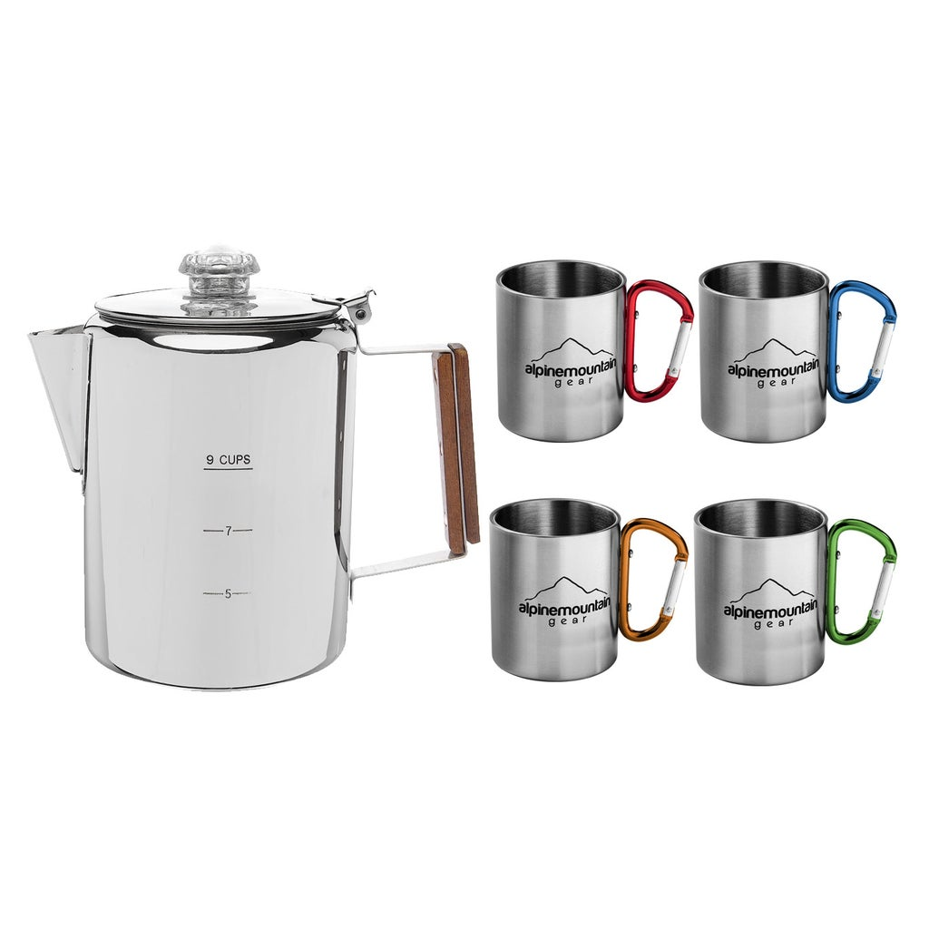 Steel Coffee Set