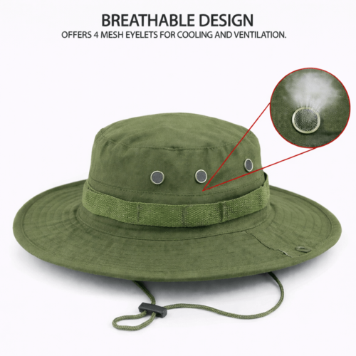 XGear Tactical Wide Brim Boonie Bucket Hat - Image 3