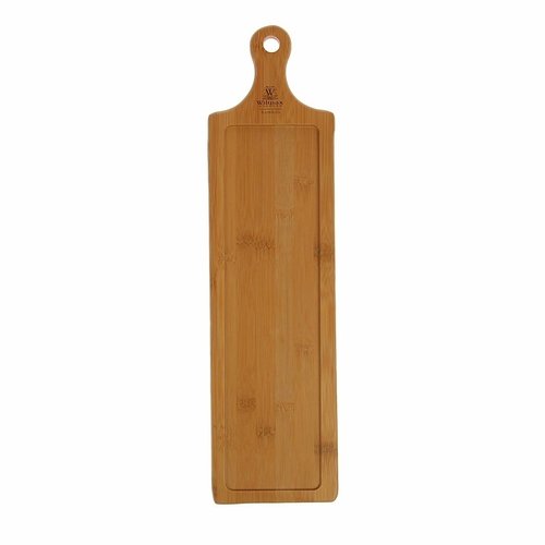 Bamboo Tray 18" inch X 4.75" inch | For Appetizers / Barbecue / Burger - Image 2