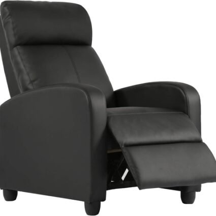 Modern Recliner Sofa With Easy Recline For Living Room