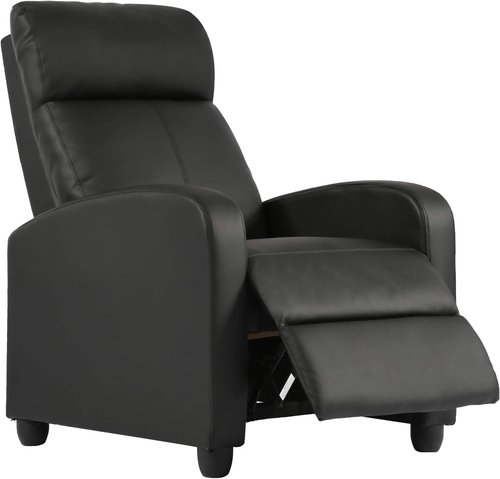 Modern Recliner Sofa With Easy Recline For Living Room