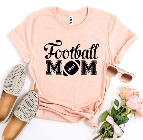 Football Mom T-shirt - Image 2
