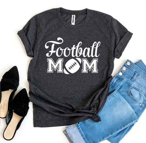 Football Mom T-shirt - Image 3