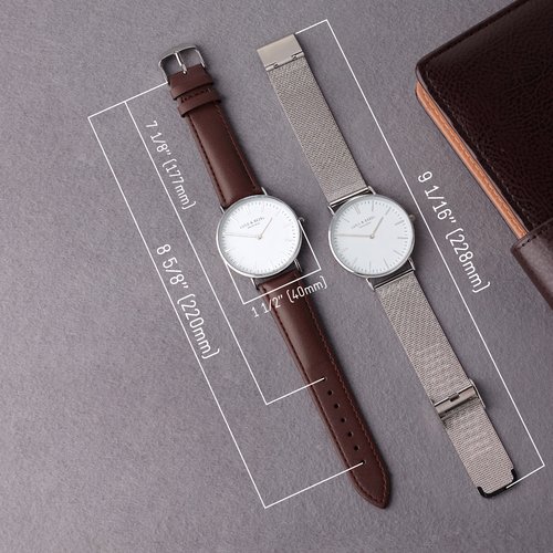 Personalized Mens Watch, Engraved Watch Gift for Boyfriend Husband - Image 4