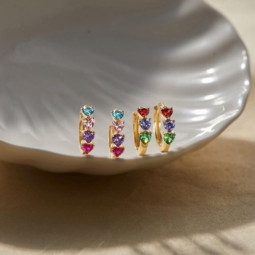 Birthstone Earrings, Mother Gifts, Mother Gift Birthday