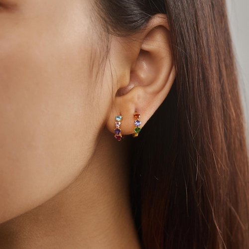 Birthstone Earrings, Mother Gifts, Mother Gift Birthday - Image 2