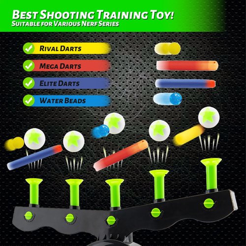 Shooting Targets for Nerf Gun Shooting Game Floating Ball Practice Toy - Image 2