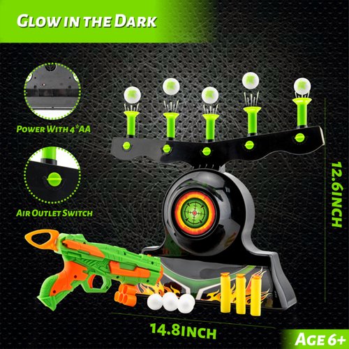 Shooting Targets for Nerf Gun Shooting Game Floating Ball Practice Toy - Image 3