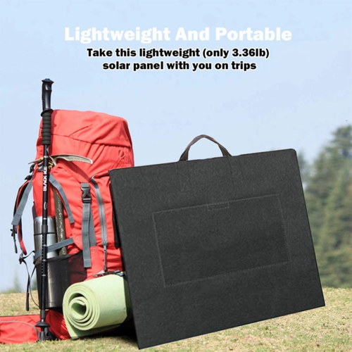 Foldable 50W 18V Portable Solar Panel - Image 3