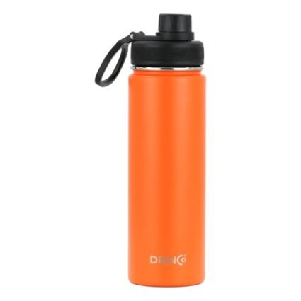 DRINCO® 22oz Stainless Steel Sport Water Bottle – Orange