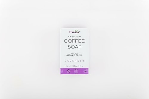 Lavender - Premium Coffee Soap Bar - Image 3