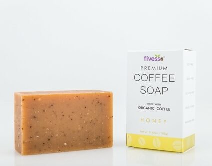 Honey – Premium Coffee Soap Bar
