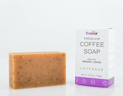 Lavender – Premium Coffee Soap Bar