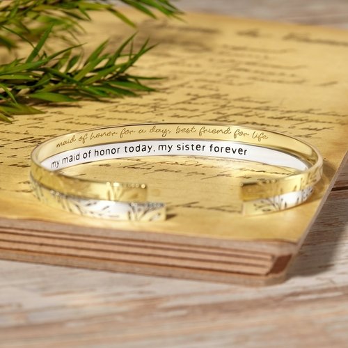 Bridesmaid Bracelet Gift, Bridesmaid Proposal Gift, Maid of Honor Gift - Image 5