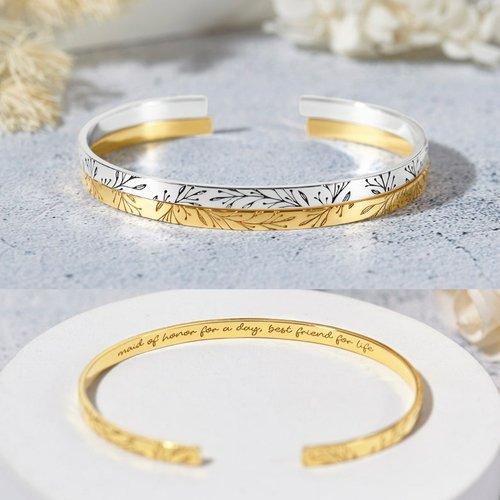 Bridesmaid Bracelet Gift, Bridesmaid Proposal Gift, Maid of Honor Gift - Image 3