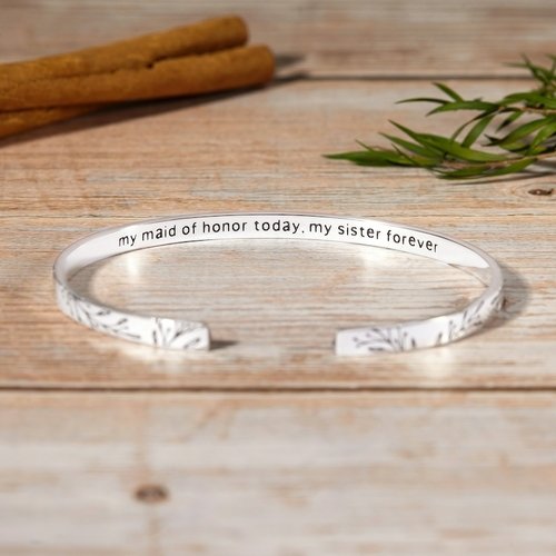 Bridesmaid Bracelet Gift, Bridesmaid Proposal Gift, Maid of Honor Gift - Image 6