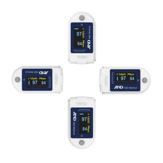 A&D Medical Bluetooth Pulse Oximeter – Wireless Blood Oxygen and Pulse Rate Monitor - Image 2