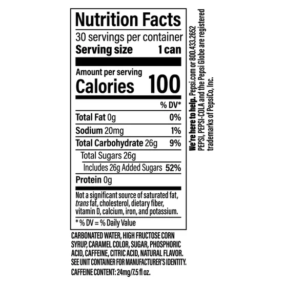 Pepsi Mini, 7.5 fl oz, 30-count - Image 2