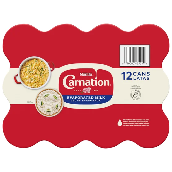 Carnation, Evaporated Milk, 12 fl oz, 12-Count - Image 2